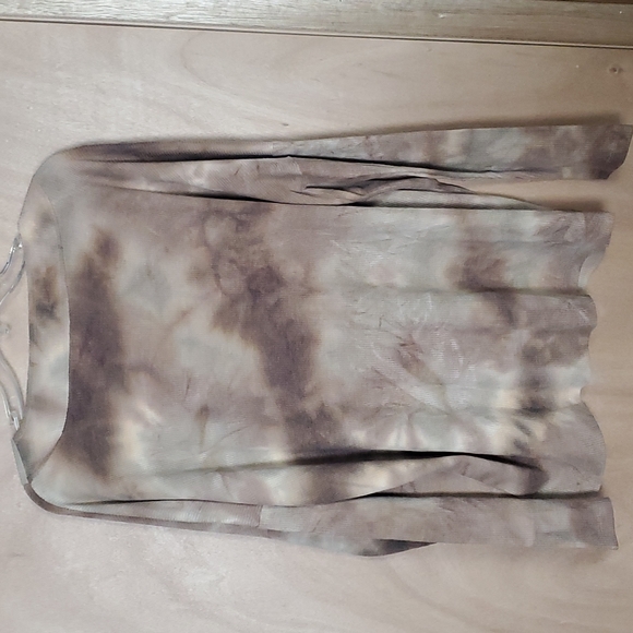 Womens BKE Longsleeve V Neck Shirt - Picture 2 of 5